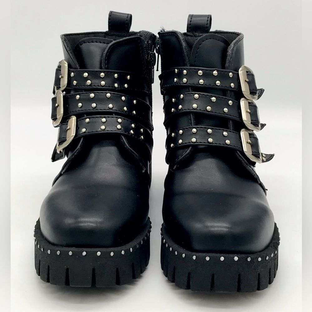 Stylish combat boots